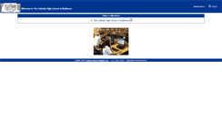 Desktop Screenshot of destiny.thecatholichighschool.org