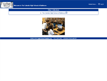 Tablet Screenshot of destiny.thecatholichighschool.org
